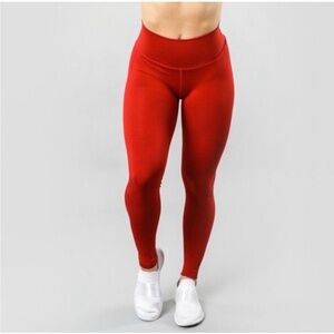 ALPHALETE Red Leggings